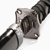 Сувенирное оружие «Катана на подставке», чёрные ножны, 100 см, микс Сувенирное оружие «Катана на подставке», чёрные ножны, 100 см, микс