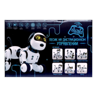 Робот собака &laquo;Пультовод&raquo; ZHORYA, программируемый, на пульте управления, интерактивный: свет, звук, танцующий, музыкальный, на аккумуляторе, на русском языке