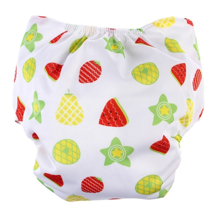 Трусики-подгузник, многоразовый «Фрукты», Крошка Я Трусики-подгузник, многоразовый «Фрукты», Крошка Я