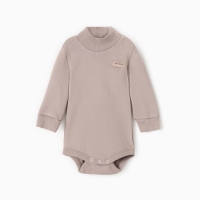 Боди-водолазка детская MINAKU, цвет коричневый, рост 68-74 см Боди-водолазка детская MINAKU, цвет коричневый, рост 68-74 см