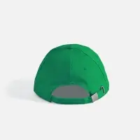 Бейсболка Buffalo, ярко-зеленая с белым