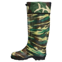 Сапоги мужские С-25РМ, ПВХ, камуфляж, размер 44