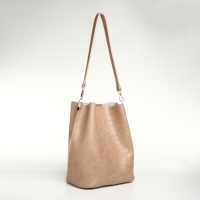 Сумка женская на магните TEXTURA, средний размер, цвет бежевый