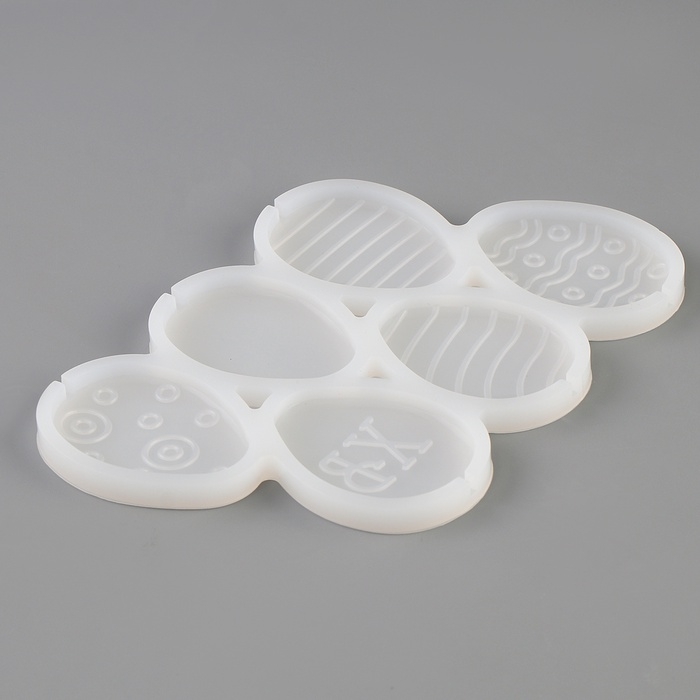 Молд силиконовый «Яйца», универсальный, 13 × 10,5 × 0,7 см Молд силиконовый «Яйца», универсальный, 13 × 10,5 × 0,7 см