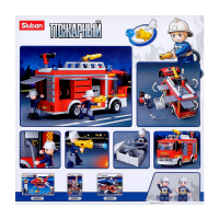 Конструктор &laquo;Пожарная машина&raquo;, 343 детали