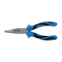 Длинногубцы ТУНДРА, сталь 45, никелированные, 2К рукоятки, 160 мм Длинногубцы ТУНДРА, сталь 45, никелированные, 2К рукоятки, 160 мм