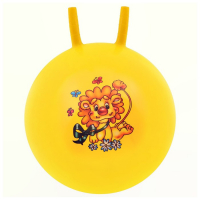 Мяч-прыгун с рожками, d=45 см, 350 г, цвета МИКС Мяч-прыгун с рожками, d=45 см, 350 г, цвета МИКС