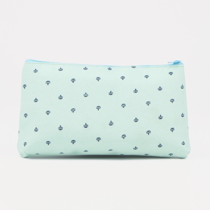 Косметичка на молнии, цвет мятный