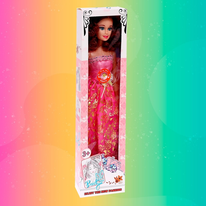 Кукла ростовая &laquo;Таня&raquo; в платье, со звуком, 54 см, цвет МИКС