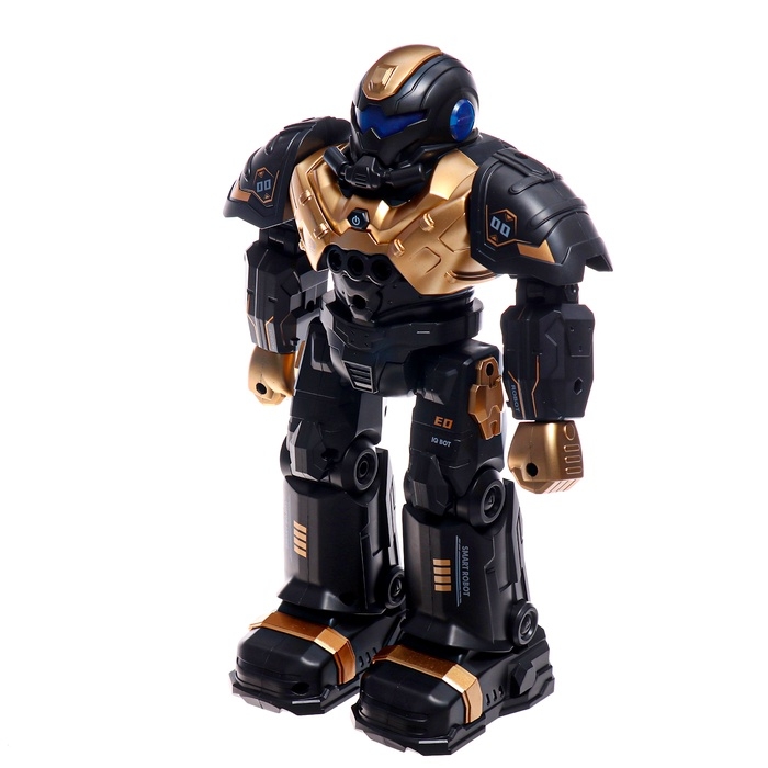 Радиоуправляемый робот &laquo;Герой&raquo;, звуковые и световые эффекты, цвет золотой