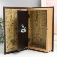 Сейф-книга дерево кожзам "Николло Макиавелли. Государь" 21х13х5 см