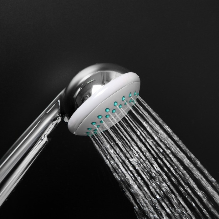 Душевая лейка ZEIN Z0304, 3 режима, d=73 мм, пластик, цвет хром Душевая лейка ZEIN Z0304, 3 режима, d=73 мм, пластик, цвет хром