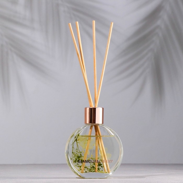 Диффузор ароматический с наполнением Диффузор ароматический с наполнением "Natural", 50 мл, голубой колокольчик