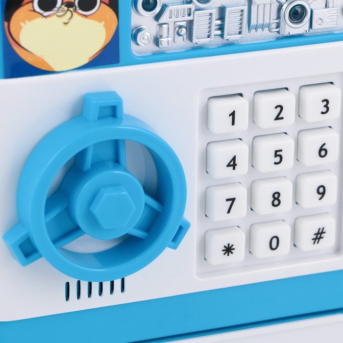 Копилка сейф &laquo;Мелочь, а приятно&raquo;, 19.5 х 13.2 см