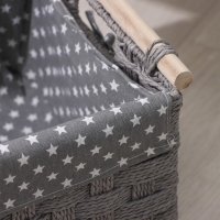 Корзина для хранения плетёная ручной работы Доляна, 41&times;30&times;20 см, цвет МИКС