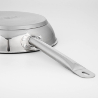 Сковорода &laquo;Общепит&raquo;, d=26 см, толщина корпуса 0,6 мм, дно 3,5 мм, с теплораспределительным слоем, индукция