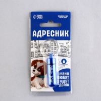 Адресник &laquo;Моё чудо&raquo; для вложения записки капсула, 5,2 х 1,4 см