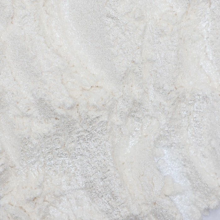 Глиттер кандурин "Белая звезда", фракция 15-75 &micro;m, 5 г