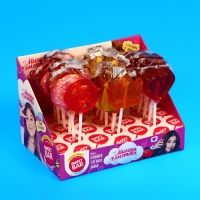 Карамель на палочке "МИЛАНА ХАМЕТОВА SWEET BAR" , корона, сердце, пончик, 25 г