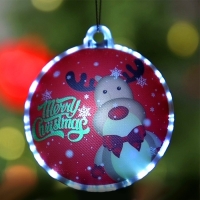 Световая подвеска &laquo;Олень&raquo; 8 см, батарейки LR44х3 (в комплекте), свечение мульти