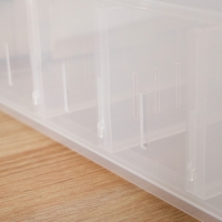 Контейнер для хранения без крышки ROLLY, 11,5 л, 24,2×45×12,9 см, прозрачный Контейнер для хранения без крышки ROLLY, 11,5 л, 24,2×45×12,9 см, прозрачный