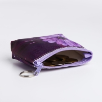 Кошелёк женский на молнии, цвет фиолетовый Кошелёк женский на молнии, цвет фиолетовый