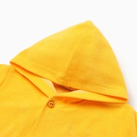 Халат для мальчика, цвет жёлтый, рост 116 см