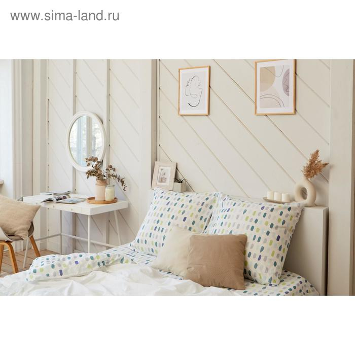 Постельное бельё &laquo;Этель&raquo; 2 сп Eucalyptus 175х215 см, 200х220 см, 70х70 см - 2 шт