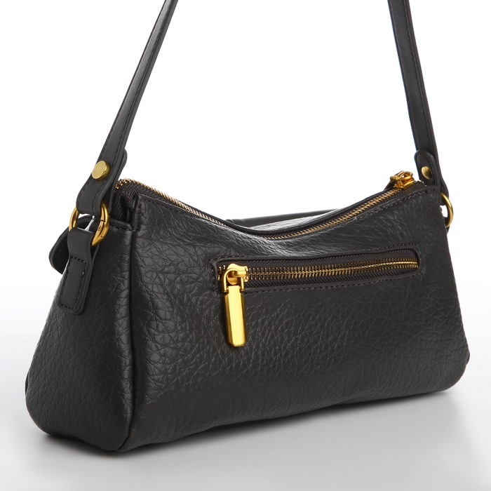 Сумка женская TEXTURA, средний размер, цвет тёмно-серый Сумка женская TEXTURA, средний размер, цвет тёмно-серый