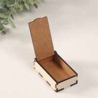 Шкатулка "Желаю счастья" 7х4х2 см