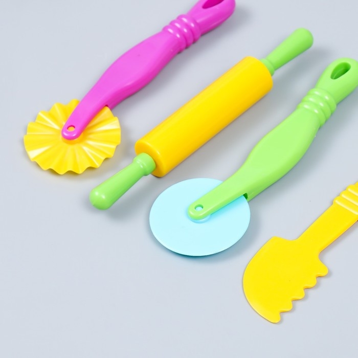 Набор инструментов для придания формы Набор инструментов для придания формы "Яркость" 6 шт пластик