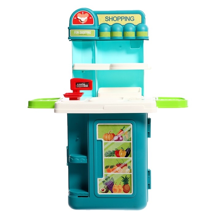 Игровой набор «Магазин» в чемоданчике, с аксессуарами Игровой набор «Магазин» в чемоданчике, с аксессуарами