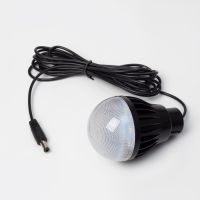 Фонарь ручной аккумуляторный 3 Вт, 1000 мАч, с солнечной панелью 1.2 Вт, 6 В и лампочкой