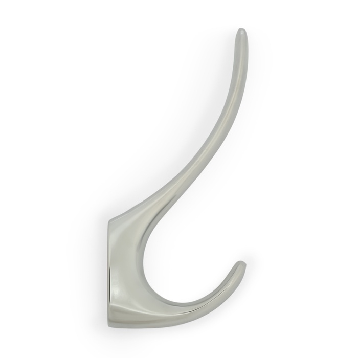 Крючок мебельный CAPPIO NOTE, двухрожковый, хром