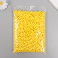 Набор бусин "Жемчуг" d 6 мм, 250 гр, лимонный