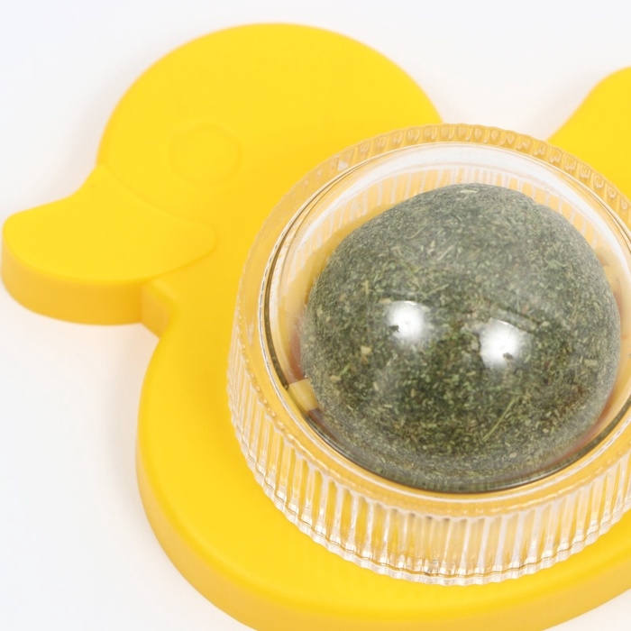 Игрушка для кошек &laquo;Утёнок&raquo; из кошачьей мяты