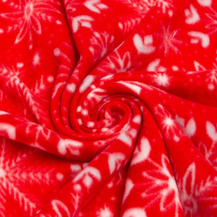 Плед Экономь и Я &laquo;Снежинки&raquo; 150*130см, пл.160 г/м2, 100% п/э