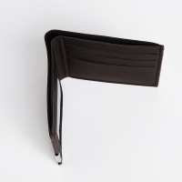 Портмоне мужское без застёжки, отдел для карт, для купюр, цвет коричневый Портмоне мужское без застёжки, отдел для карт, для купюр, цвет коричневый