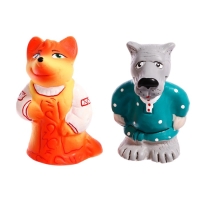 Набор резиновых игрушек &laquo;Колобок&raquo;, 7 шт.