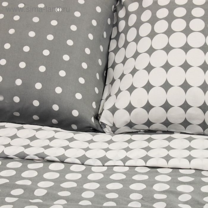 Постельное бельё "Этель" дуэт Иллюзия (вид 2) 143х215 см - 2 шт, 240*220 см, 70х70 см - 2 шт., 100% хлопок, бязь 125 г/м&sup2;