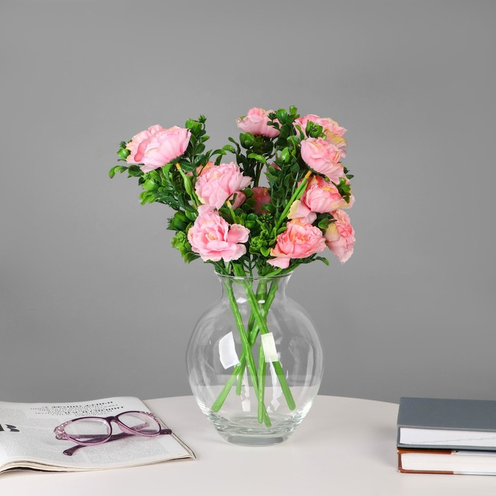 Ваза "Татьяна" средняя  20х14см,  1,9л прозрачная