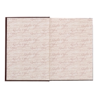 Ежедневник недатированный А5+, 136 листов Ideal new, обложка бумвинил, коричневый