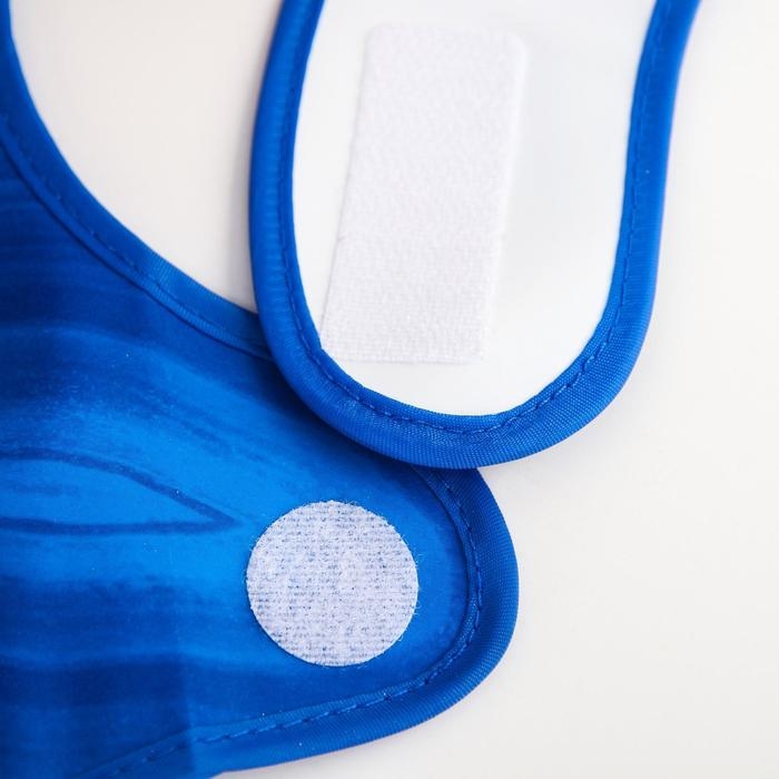 Нагрудник для кормления &laquo;Little prince&raquo; непромокаемый на липучке, с карманом