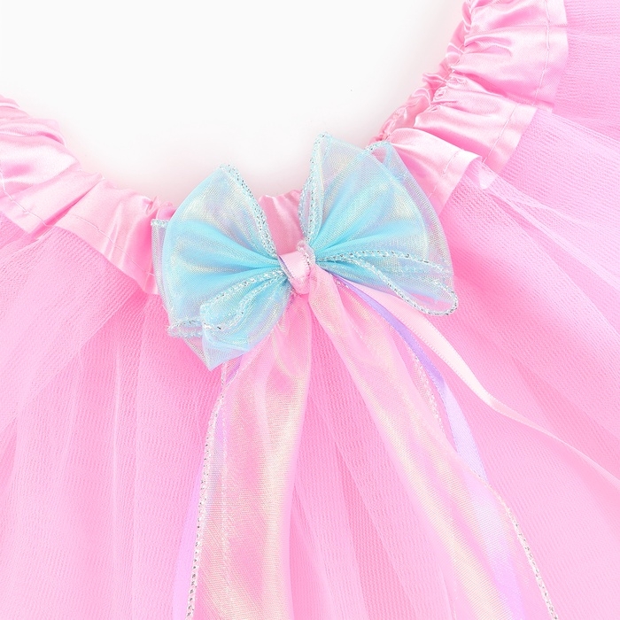 Карнавальный набор &laquo;Бабочка&raquo; 2 предмета: юбка, крылья, цвет розовый