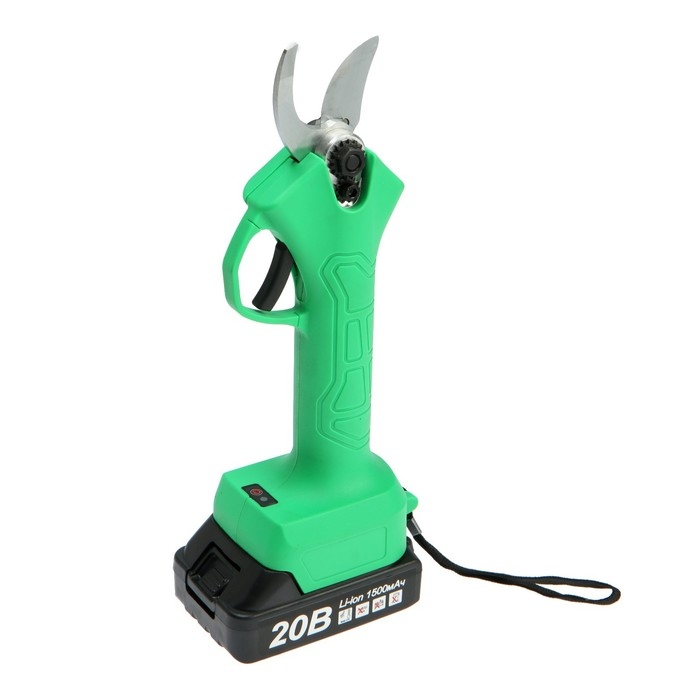 Секатор аккумуляторный ZITREK GreenNer 20, 20 В, 2х1.5 Ач, Li-ion, кейс Секатор аккумуляторный ZITREK GreenNer 20, 20 В, 2х1.5 Ач, Li-ion, кейс