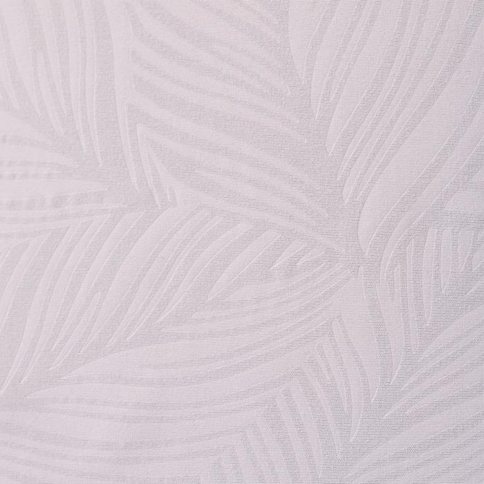 Скатерть DomoVita белая жаккард, рисунок МИКС (80% полиэстер, 20% хлопок) микрофибра 100х150