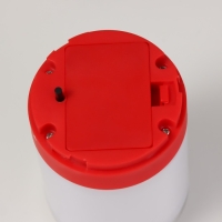 Ночник "Фоси" LED 5 режимов от батареек 3хААА бело-красный 6,5х6,5х11,5 см Ночник "Фоси" LED 5 режимов от батареек 3хААА бело-красный 6,5х6,5х11,5 см