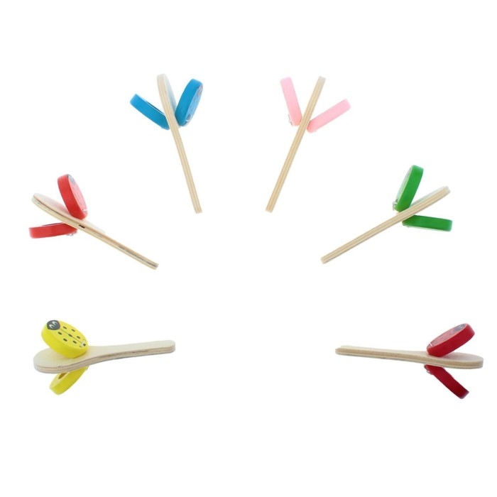 Игрушка музыкальная «Колотушка малая», цвета МИКС Игрушка музыкальная «Колотушка малая», цвета МИКС