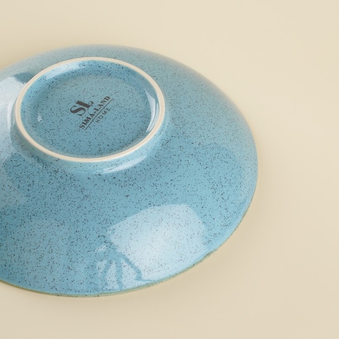 Набор мисок фарфоровых SL Home «Аззура», 380 мл, d=16,5 см, цвет голубой Набор мисок фарфоровых SL Home «Аззура», 380 мл, d=16,5 см, цвет голубой