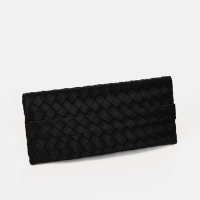 Футляр для очков на ремешке, длина 16,8 см, цвет чёрный Футляр для очков на ремешке, длина 16,8 см, цвет чёрный